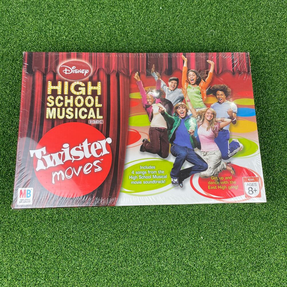 Disney High School Musical Edition of Twister Moves 2007 Milton Bradley Sealed